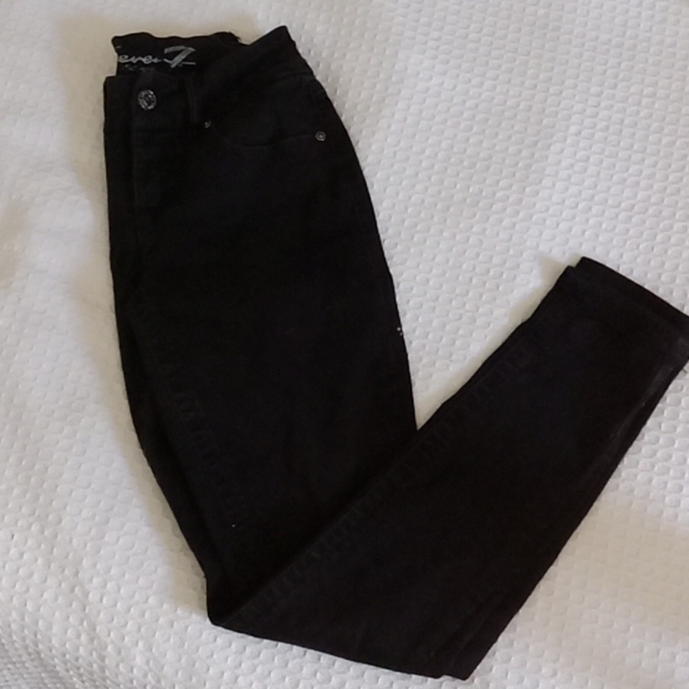 Black seven7 jeans 4